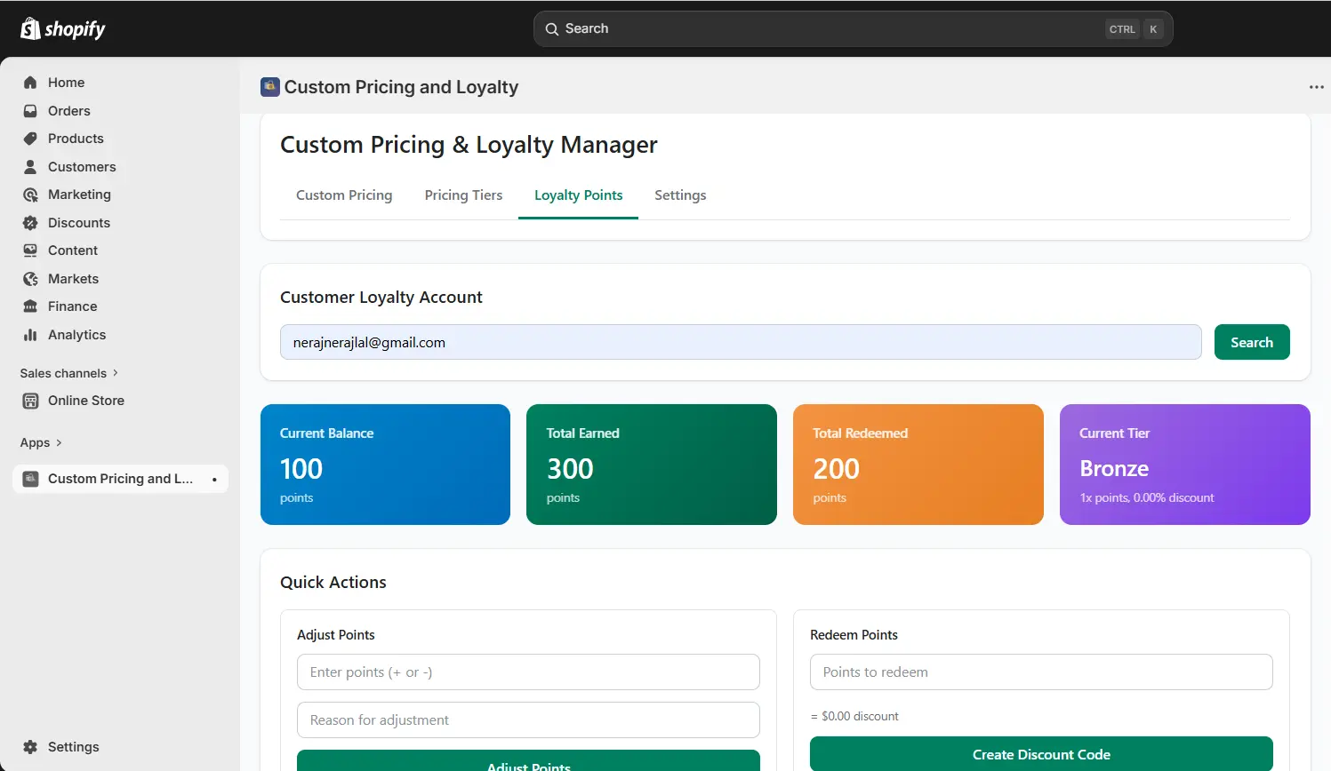 Loyalty Program Management